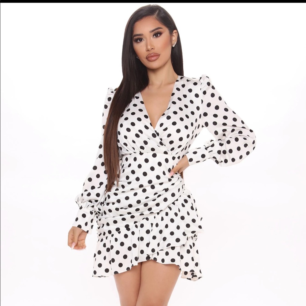 POLKA DOT DRESS SIZE S